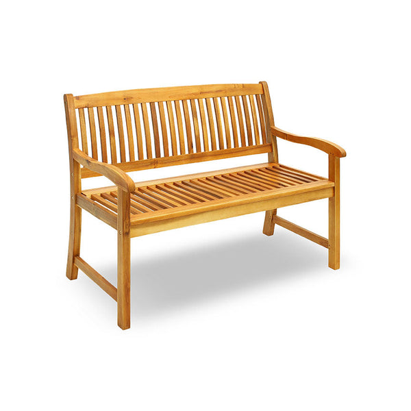 Banc de jardin 2 places en bois d'acacia Taddei Rapang 2P acquista