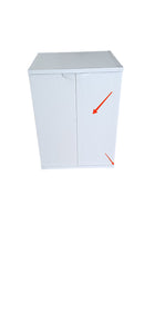 Coprilavatrice da Esterno 68,5x64,5x88 cm 2 Ante Bianco Seconda Scelta