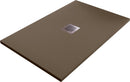 Piatto Doccia in Pietra 80x120 cm Bonussi Ardesia Stone Central Marrone Seconda Scelta