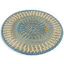 Set 6 Sottopiatti Tondi Ø38 cm in Paglia VdE Tivoli 1996 Mexico 