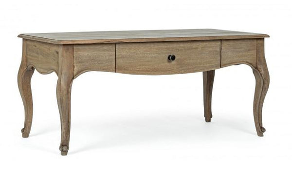 Table Basse 1 Tiroir 110x55x50 cm en Bois sconto