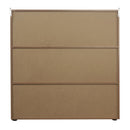 Libreria Mobiletto 9 Scomparti 5 Ante 88.8x29x90.5 cm in Legno MDF Effetto Naturale
