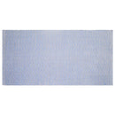 Tappeto Bagno Design Spigato 50x90 cm in Cotone Azzurro
