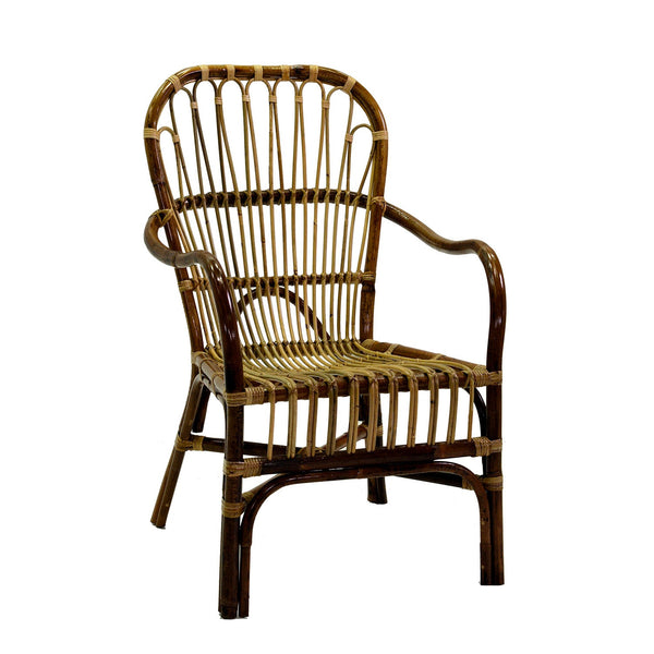 acquista Fauteuil de jardin en rotin 64x73H45/98cm Adami Naturel