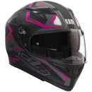 Casco Integrale per Scooter Visiera Lunga CGM Mach 2 316G Fucsia Fluo Opaco XS - (53-54 cm)