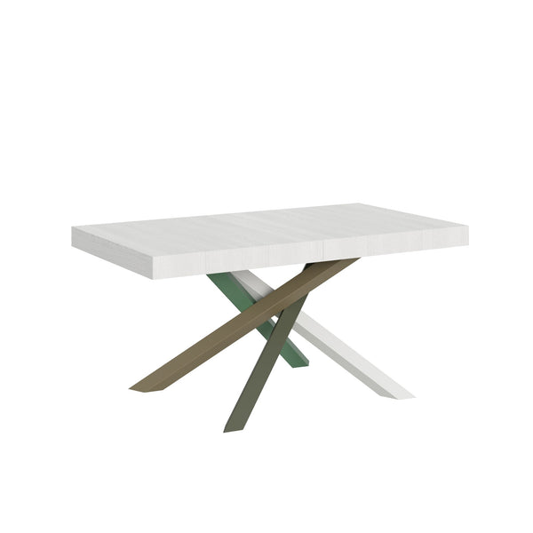Tavolo Allungabile 160-264x90x77 cm Volantis Bianco Frassino online