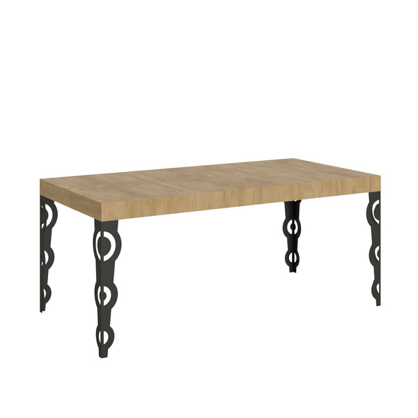 Tavolo Allungabile 180-440x90x77 cm Karamay Quercia Naturale online