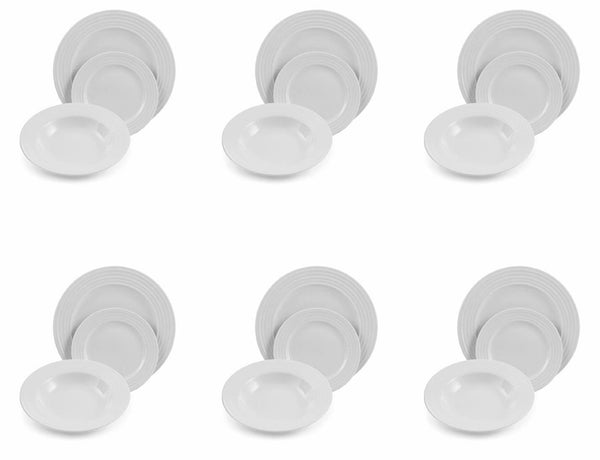 sconto Service de table 18 pièces en porcelaine VdE Tivoli 1996 New Raya