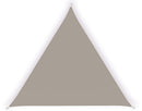 Tenda a Vela Ombreggiante Triangolare 3,6x3,6x3,6m in Poliestere Tortora