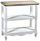 Consolle 2 Ripiani in Legno Country