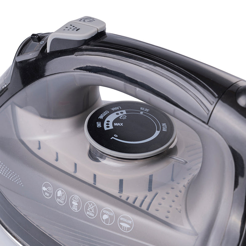 Ferro da Stiro 320ml 2600W Kooper Electra Grigio e Nero
