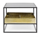 Tavolino 62x62x50h cm con Contenitore Mavila
