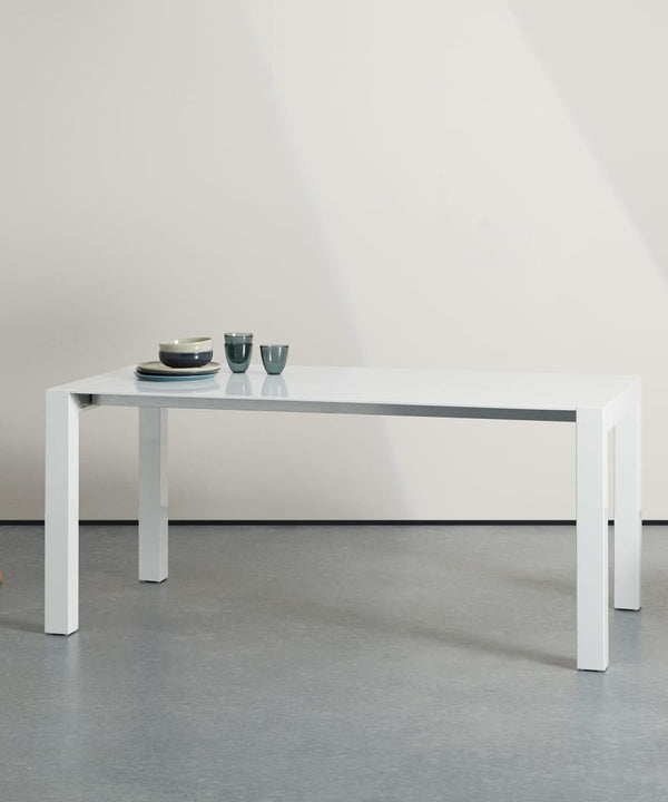 sconto Tavolo Allungabile 174/264x90x76 cm in MDF Neal Bianco