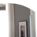 Specchio Bagno 50x15,1x70 cm con Luce LED Mensola e Struttura in Alluminio