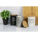 Set 3 Barattoli Sale Zucchero e Caffè 750 ml in Ceramica VdE Tivoli 1996 