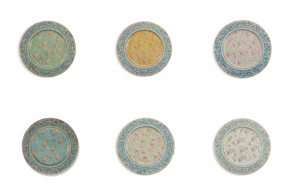 sconto Lot de 6 sets de table ronds VdE Tivoli 1996 Cachemire