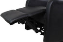 Poltrona Alzapersona Elettrica 1 Motore in Similpelle Vandi Nera