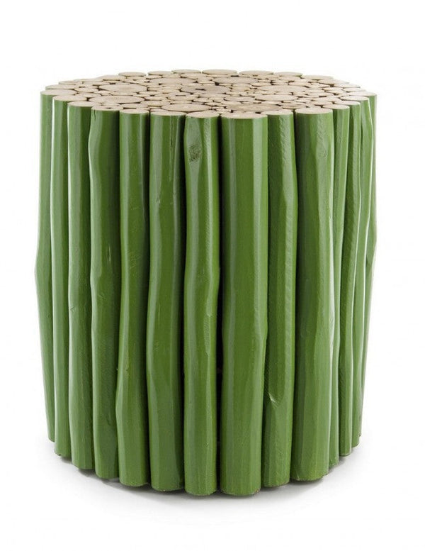 Tavolino 38x38x40 cm Guadalupe in Legno Verde acquista