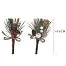 Set 36 Mini Scopetta Decorata H16 cm 