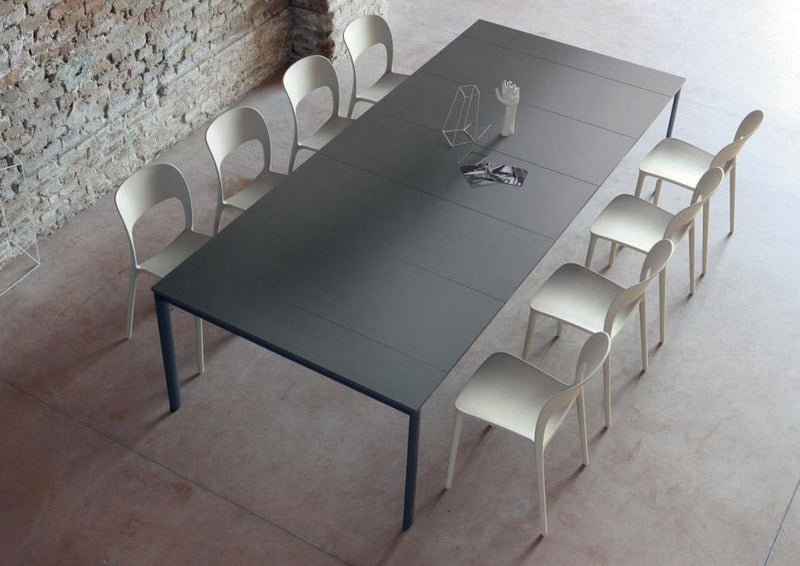 Set 4 Sedie da Giardino in Polipropilene Vandi Verdi