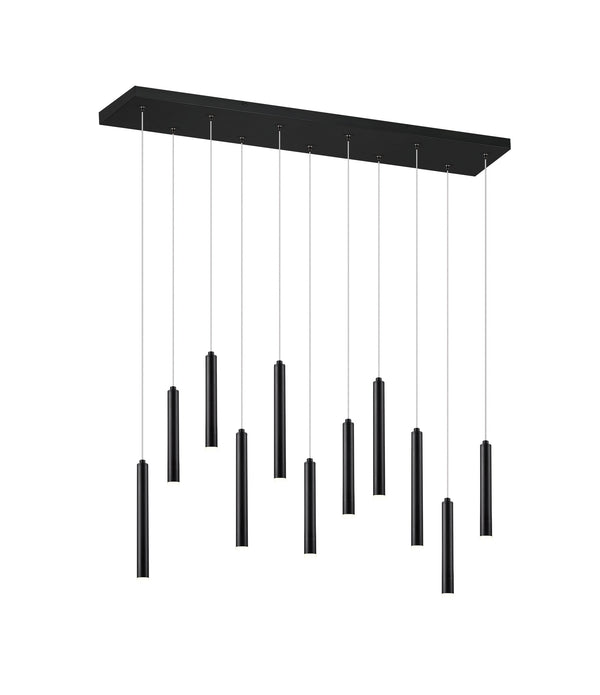 Suspension LED d'intérieur en métal noir mat prezzo