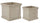 Set 2 Vasi Cement Qu Sabbia