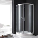 Box Doccia Semicircolare 2 Ante Scorrevoli In Cristallo Trasparente 6mm Fosterberg Aarhus Varie Misure