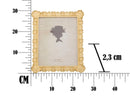 Cornice Loff Glam 26,8x2,3x31,5 cm in Resina Oro