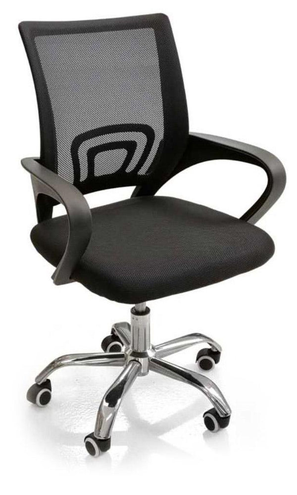 acquista Fauteuil de bureau exécutif en tissu noir