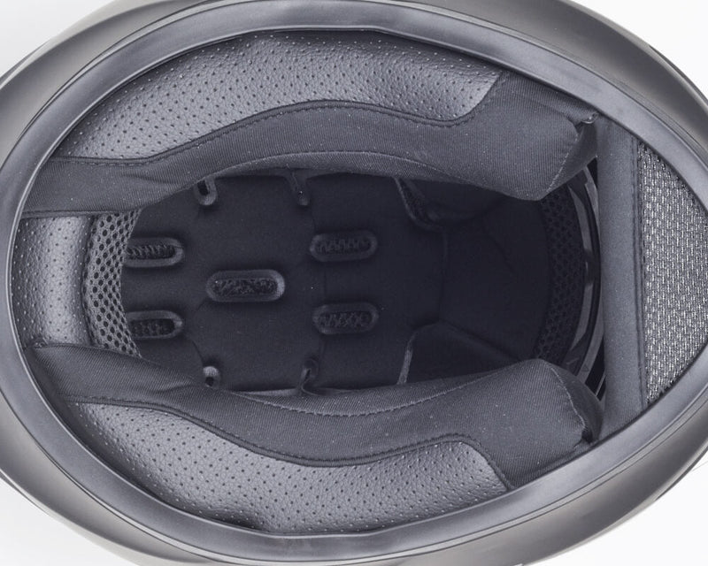 Casco Integrale per Scooter Visiera Lunga CGM Tampere Mach 2 316G Nero Varie Misure