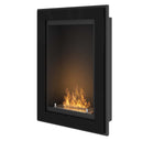 Camino a Bioetanolo da Parete 55x79 cm  Frame 550 Nero