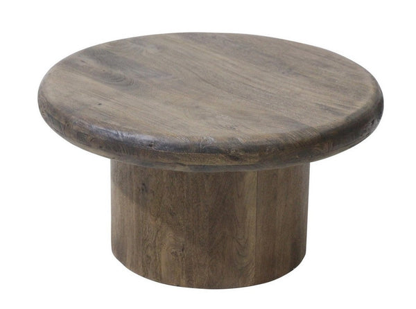 sconto Tavolino Ø60x33h cm Lopez Brown