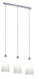 Lampada a Sospensione da Interno Attacco E27 in Metallo Nichel Opaco