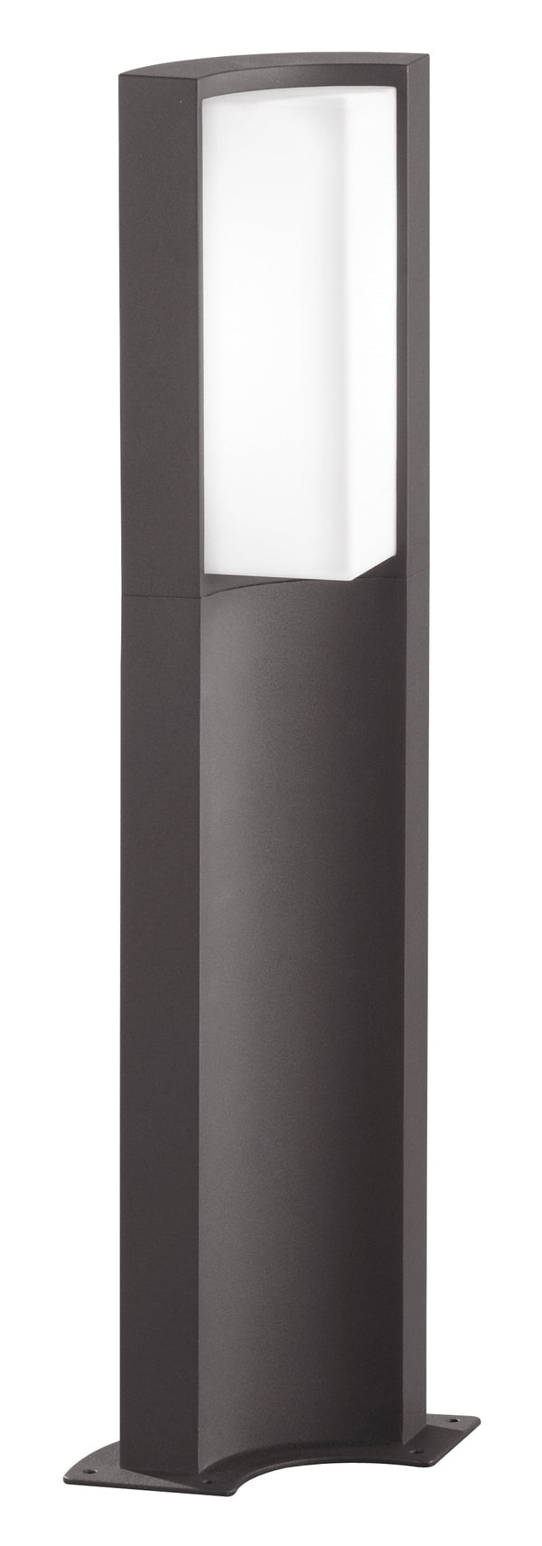 Mât extérieur LED en aluminium moulé sous pression anthracite sconto