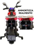 Moto Elettrica per Bambini 12V ZZR Bianca