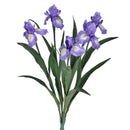 Iris Artificiale Composto da 5 Fiori Altezza 68 cm 
