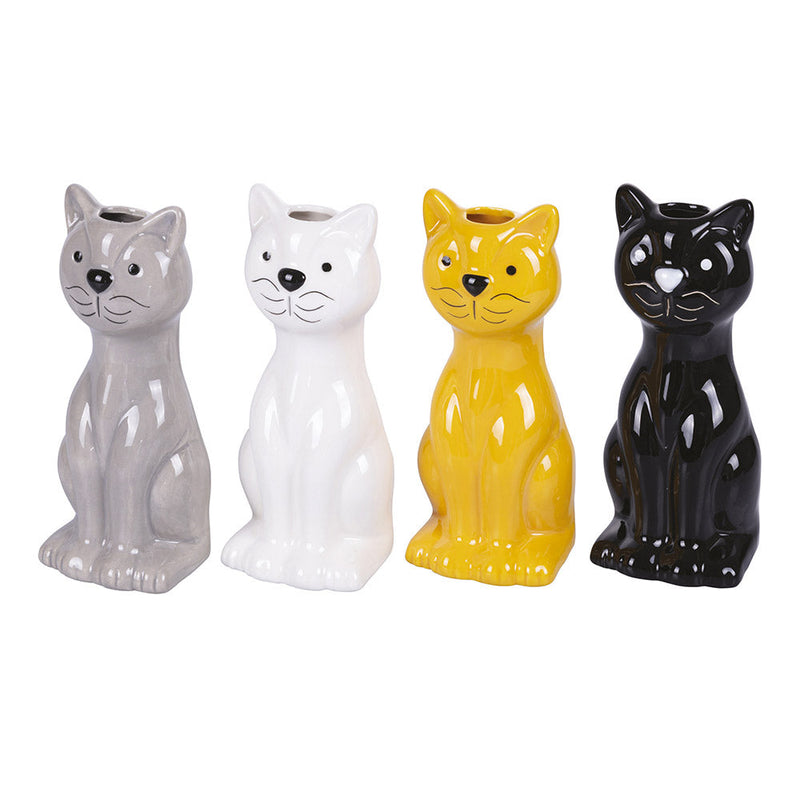 Set 4 Umidificatore per Radiatori 7,6x5,6x18,7 cm  in Ceramica VdE Tivoli 1996 Cat