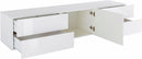 Mobile TV 1 Anta 4 Cassetti 170x40x35,2 cm Metis Antracite Lucido
