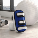 Colpitore Boxe e Muay Thai Imbottito per Braccio 38x20x18 cm in PU e EPE Blu