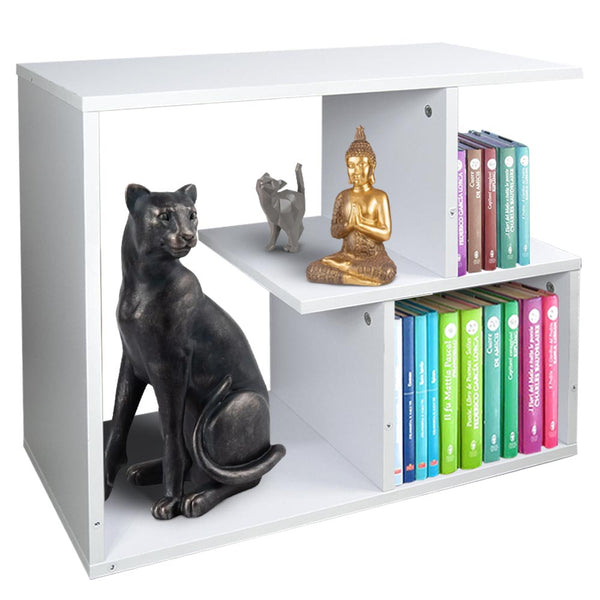 online Tavolino Design Moderno 5 Ripiani 60x30x50cm Casa Ufficio Bianco