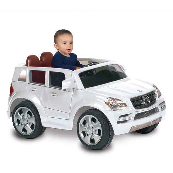 acquista Voiture Porteuse Electrique 6V 2 Places Mercedes Gl450 Blanc
