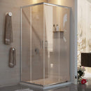 Box Doccia Angolare 2 Ante Scorrevoli in Cristallo Trasparente 6mm H198 Fosterberg Dragor Varie Misure