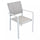 Fauteuil Jamaica 55x58x85 h cm en textilène blanc