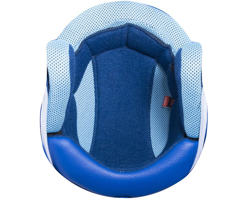 Casco Demi-Jet per Bambini Visiera Sagomata CGM Sport 205G Azzurro Metal Varie Misure