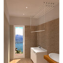 Stendibiancheria da Soffitto Salvaspazio per Interni e Esterni con 5 Aste da 200cm (altezza soffitto 290 cm) Stendinik