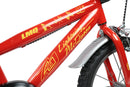Bicicletta per Bambini 14" Disney Cars Freni Caliper e Stabilizzatori in Acciaio Hi-Ten Rosso