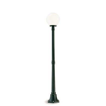 prezzo Lampe Mât Moyenne pour Jardin Couleur Noire Diamètre 25Cm pour Extérieur Livos Sphere Line