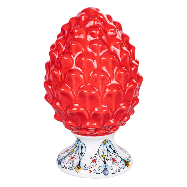 prezzo Pigna con Base Decorativa Ø8,4x13,7 cm in Ceramica VdE Tivoli 1996 Pigna