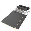 Kit Cassetto Vertex di H 93 mm con Pannelli Inclusi Larghezza 900 Grigio Antracite Va Emuca