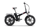 Fat Bike Elettrica Skyjet Nero M Bici Elettrica Pedalata Assistita Pieghevole Autonomia 30-50 km Nero  